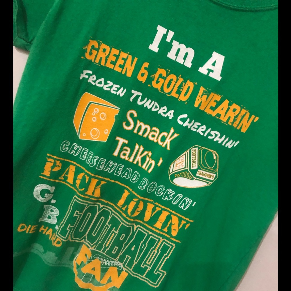 Woman’s funny packers shirt
